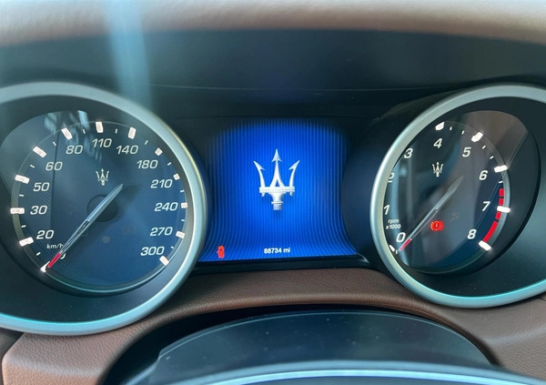 Maserati Ghibli cena 119900 przebieg: 88500, rok produkcji 2015 z Krotoszyn małe 211
